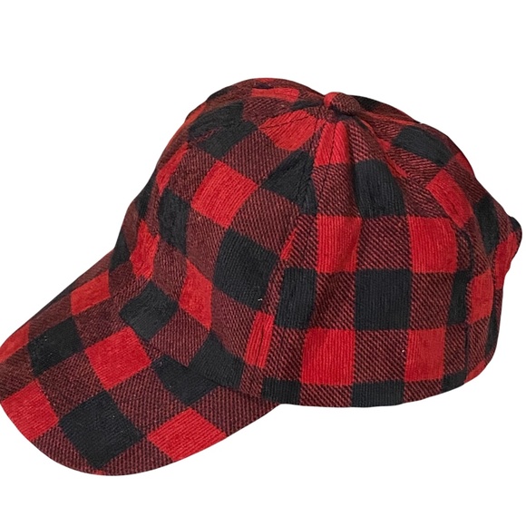 Buffalo Plaid Baseball Cap - Picture 2 of 7